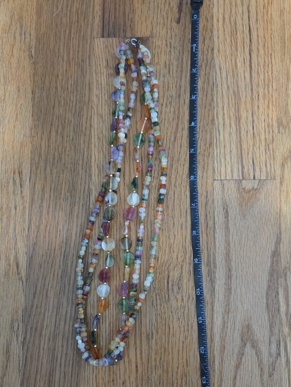 Multi-Color Beaded Necklace
